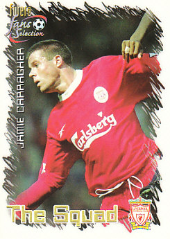 Jamie Carragher Liverpool 1999 Futera Fans' Selection #24